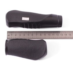 Ручки на руль для велосипеда New Vision SZ-090A, 130/95 мм, под грипшифт, эргономичные, черный