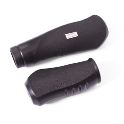 Ручки на руль для велосипеда New Vision SZ-090A, 130/95 мм, под грипшифт, эргономичные, черный