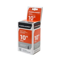 Велосипедная камера Forward 10x2.00 бутил, авто-ниппель, A/V, (Wanda)