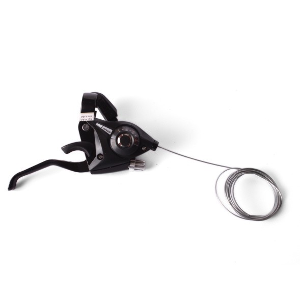 Шифтер/Тормозная ручка, аналог ST-EF51, 7 скоростей, правая, с тросом