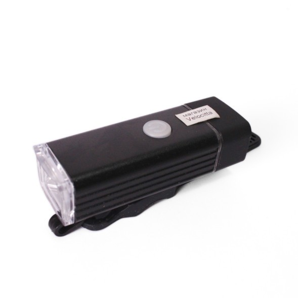 Фара велосипедная Machfally 888, передняя, алюминий, 180 lumens, USB, аккумулятор, LED, 4 режима, черный