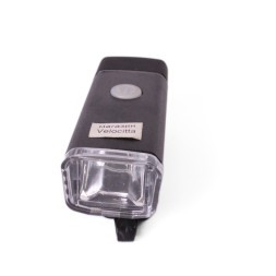 Фара велосипедная Machfally 888, передняя, алюминий, 180 lumens, USB, аккумулятор, LED, 4 режима, черный