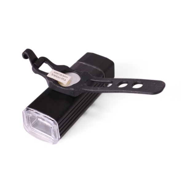 Фара велосипедная Machfally 888, передняя, алюминий, 180 lumens, USB, аккумулятор, LED, 4 режима, черный