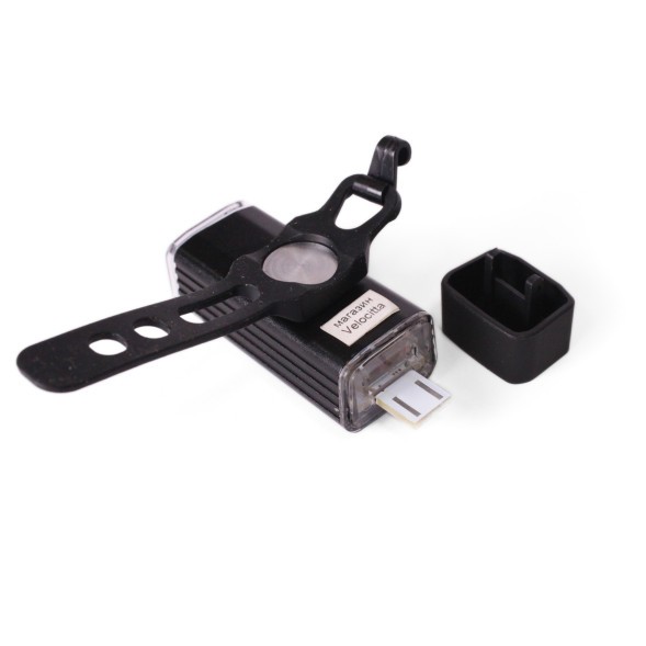 Фара велосипедная Machfally 888, передняя, алюминий, 180 lumens, USB, аккумулятор, LED, 4 режима, черный