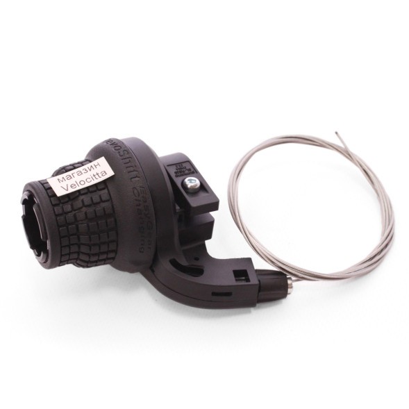 Переключатель велосипедный Shimano Tourney SL-RS35, грипшифт, левая, SIS, 3 скорости, трос 1800 мм