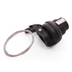 Переключатель велосипедный Shimano Tourney SL-RS35, грипшифт, левая, SIS, 3 скорости, трос 1800 мм