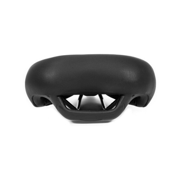 Седло велосипедное MTB-AZ-1462, T-01, 260x190 мм, актив, MTB/Comfort, рифленое, с ручкой, Black