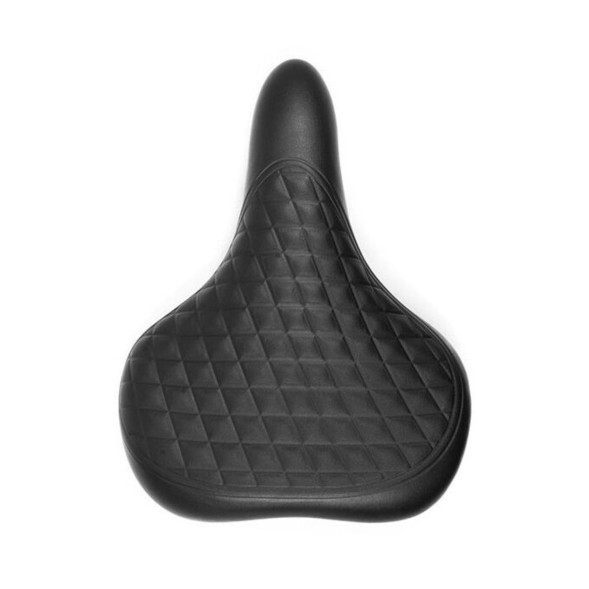 Седло велосипедное MTB-AZ-1462, T-01, 260x190 мм, актив, MTB/Comfort, рифленое, с ручкой, Black