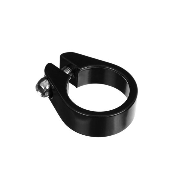 Хомут подседельного штыря Kenli KL-R07, под болт шестигранник, 31.8 мм, Black