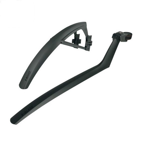 Комплект крыльев SKS 11512, &amp;quot;S-BLADE 28&amp;quot; и S-BOARD&amp;quot;, 28&amp;quot;, быстросъемные, ширина до 38 мм, Black