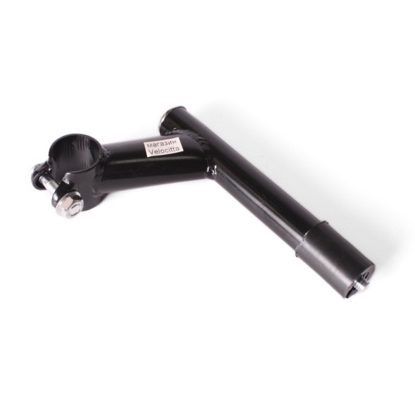 Вынос руля велосипедный (пистолет), 1&amp;quot;, шток 200x25.4 мм, для скоростных велосипедов, нерегулируемый, черный