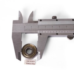 Подшипник закрытый, Abec-7, 608ZZ, ø 8х22х7 мм, самокат, скейт, скейтборд