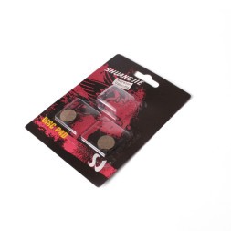 Тормозные колодки велосипедные Shuangjie CS-236, для дискового тормоза, круглые, инд. упак