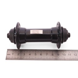 Веловтулка передняя A281FQ, ось 3/8"х100x108 мм, алюминий, под V-b, на эксцентрике, 36H, б/уп.