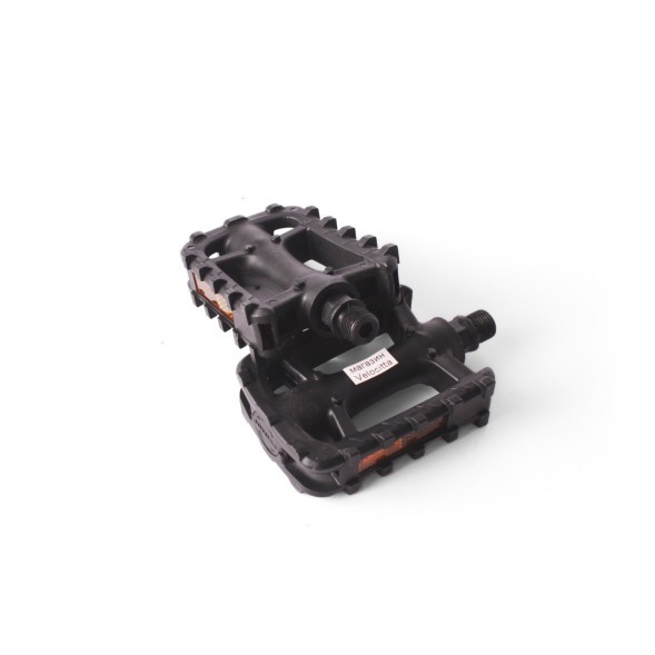 Педали Feimin FP-882J, резьба 9/16&amp;quot;, с шипами, пластик, 95x74 мм, шарикоподшипники, черный