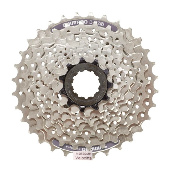 Кассета для велосипеда Shimano Altus CS-HG201, 9 ск., 11-34 зубца