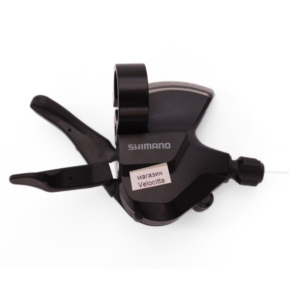 Шифтер велосипедный Shimano M315, 7 скоростей, триггер, правый, с тросом 2050 мм