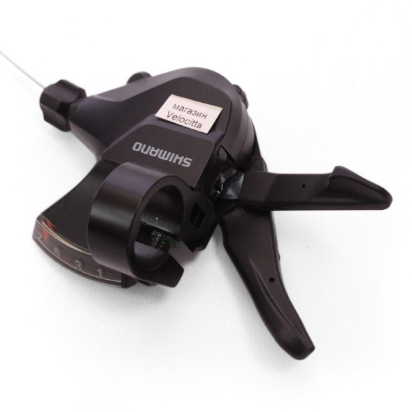 Шифтер велосипедный Shimano M315, 7 скоростей, триггер, правый, с тросом 2050 мм