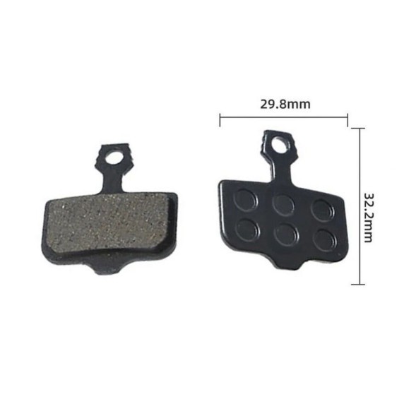 Колодки тормозные Rapida JL-02D, для дискового тормоза AVID Elixir, с пружинной скобкой, блистер