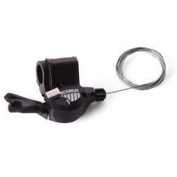 Переключатель велосипедный SunRun M300, 8 скоростей, правый, с тросом, черный