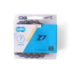 Цепь с замком KMC Z7, 1/2"x3/32", 116 звеньев, 7 скоростей, с замком 7R/CL573R