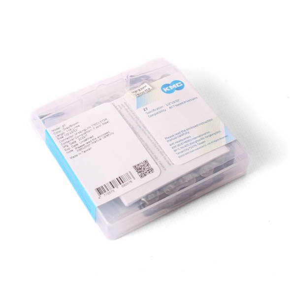 Цепь с замком KMC Z7, 1/2&amp;quot;x3/32&amp;quot;, 116 звеньев, 7 скоростей, с замком 7R/CL573R