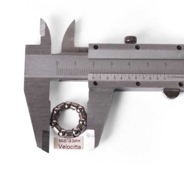 Подшипник велосипедный Joykie JK-6512, &amp;quot;Русский стандарт&amp;quot;, для передней втулки, 7 шариков, 3/16&amp;quot;, 1/20