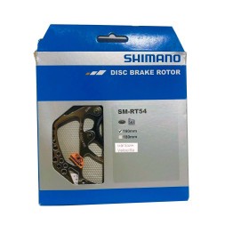 Ротор велосипедный Shimano RT54, 180 мм, Center Lock, серебристый