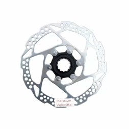 Ротор велосипедный Shimano RT54, 180 мм, Center Lock, серебристый