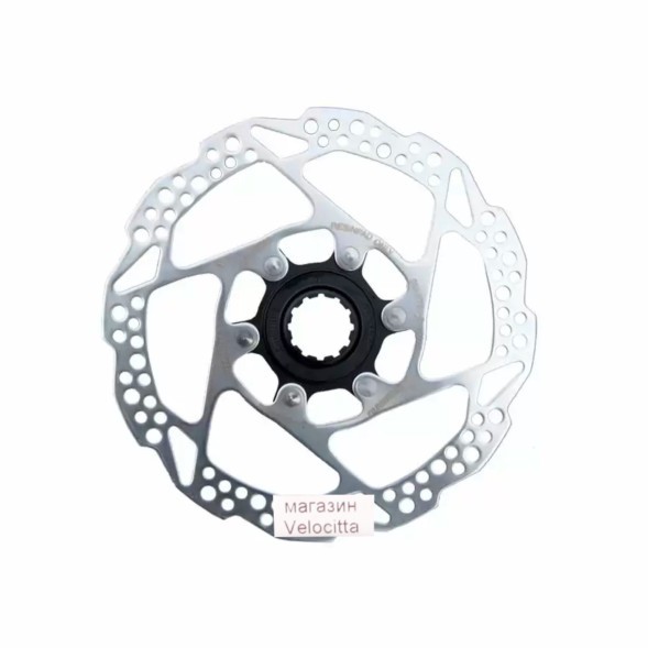 Ротор велосипедный Shimano RT54, 180 мм, Center Lock, серебристый