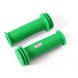 Грипсы велосипедные New Vision SZ-106A, 100 мм, с ограничителями, резиновые, зеленый