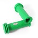 Грипсы велосипедные New Vision SZ-106A, 100 мм, с ограничителями, резиновые, зеленый