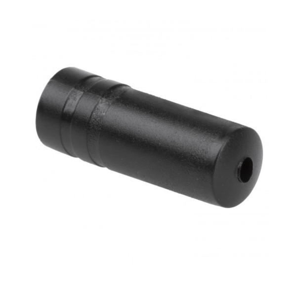 Наконечник рубашки троса переключателя Kaityu KY401C, ø4 мм х 12 мм, пластик, черный, банка, 100 шт