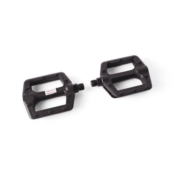 Велопедали Feimin FP-803B, резьба 9/16&amp;quot;, широкие, отражатели, 98x90 мм, шарикоподшипники, черный