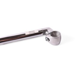 Вынос велосипедный BL-1008, 25.4 мм, 300 мм, 40 мм, для резьбовой рулевой колонки, алюминий/сталь, серебристый