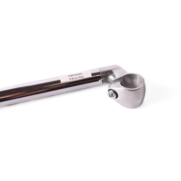 Вынос велосипедный BL-1008, 25.4 мм, 300 мм, 40 мм, для резьбовой рулевой колонки, алюминий/сталь, серебристый