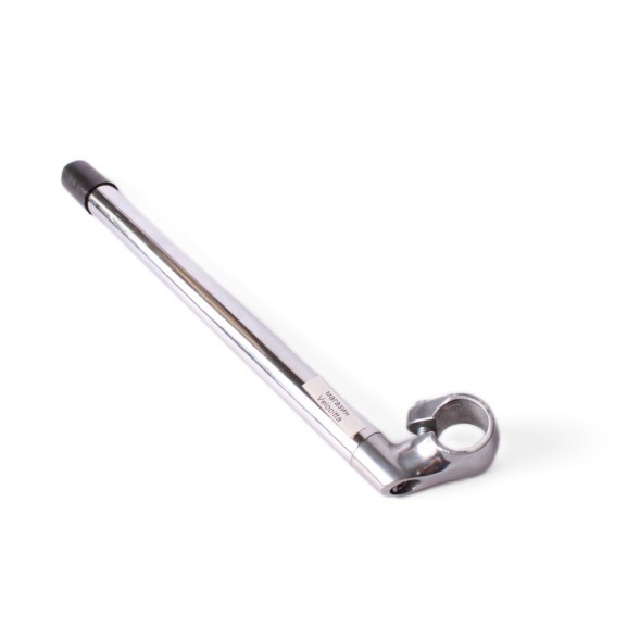 Вынос велосипедный BL-1008, 25.4 мм, 300 мм, 40 мм, для резьбовой рулевой колонки, алюминий/сталь, серебристый