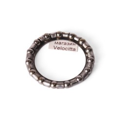 Подшипник рулевой колонки 1&amp;quot;, 15 шариков, в сепараторе, &amp;quot;Русский стандарт&amp;quot;, хром