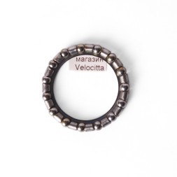 Подшипник рулевой колонки 1&amp;quot;, 15 шариков, в сепараторе, &amp;quot;Русский стандарт&amp;quot;, хром