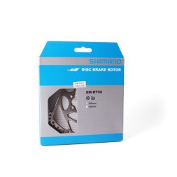 Ротор велосипедный Shimano RT56, 160 мм, под 6 болтов, для пластиковых колодок, серебристый