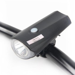 Фара велосипедная XLT-108, передняя, АКБ, 1 LED, USB зарядка, влагозащитная, инд упак.