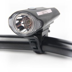 Фара велосипедная XLT-108, передняя, АКБ, 1 LED, USB зарядка, влагозащитная, инд упак.