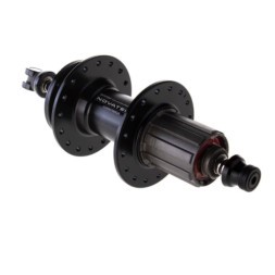 Втулка задняя Novatec S-elite D472TSBT-B5-10S, MTB-BOOST, ось 10х141x151 мм, ALU, под 6 болтов, под кассету 8/10скоростей, с эксцентриком, 36 отверстий, промподшипники, черная