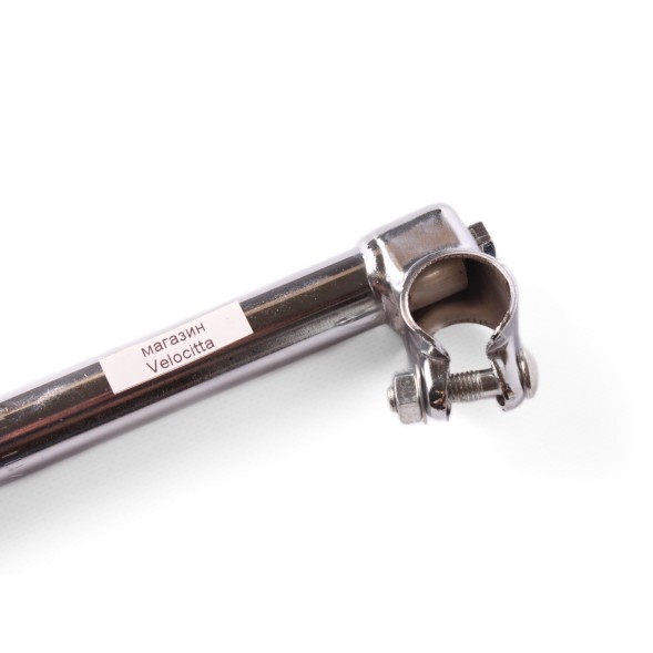 Вынос велосипедный для резьбовой рулевой колонки NV-022, 25.4 мм, 200 мм, внутренний, хром