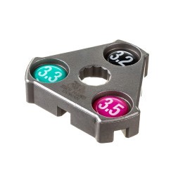 Спицевой ключ Bike Hand YC-1A, Cr-Mo, 3.2/3.3/3.5 мм