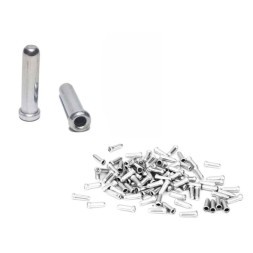 Наконечник троса Kaityu KY401Q, ø2 мм x 12.5 мм, универсальный, алюминий, в банке 100 шт