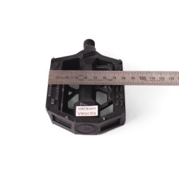 Педали велосипедные Feimin FP-808, MTB, насыпные подшипники, резьба 9/16", 94x77 мм, с отражателями