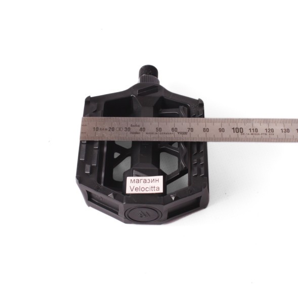 Педали велосипедные Feimin FP-808, MTB, насыпные подшипники, резьба 9/16&amp;quot;, 94x77 мм, с отражателями