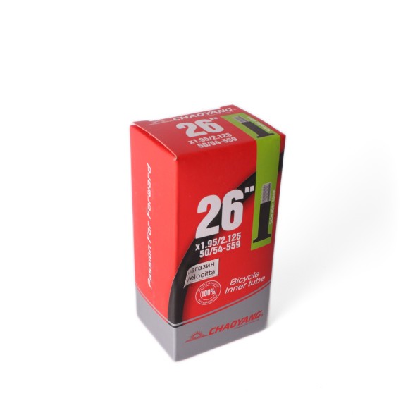 Камера Chaoyang 26&amp;quot;x1.95-2.125 (50/54-559), AV -48 мм, черный