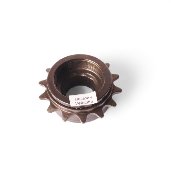 Кассета-трещотка Shunfeng, фривил, 1/2&amp;quot;x1/8&amp;quot;, 14T, резьба 1.37&amp;quot;, стальная, коричневая